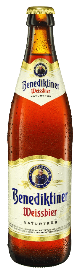 Benediktiner Weissbier Naturtrüb 0.5L — Chai chính hãng